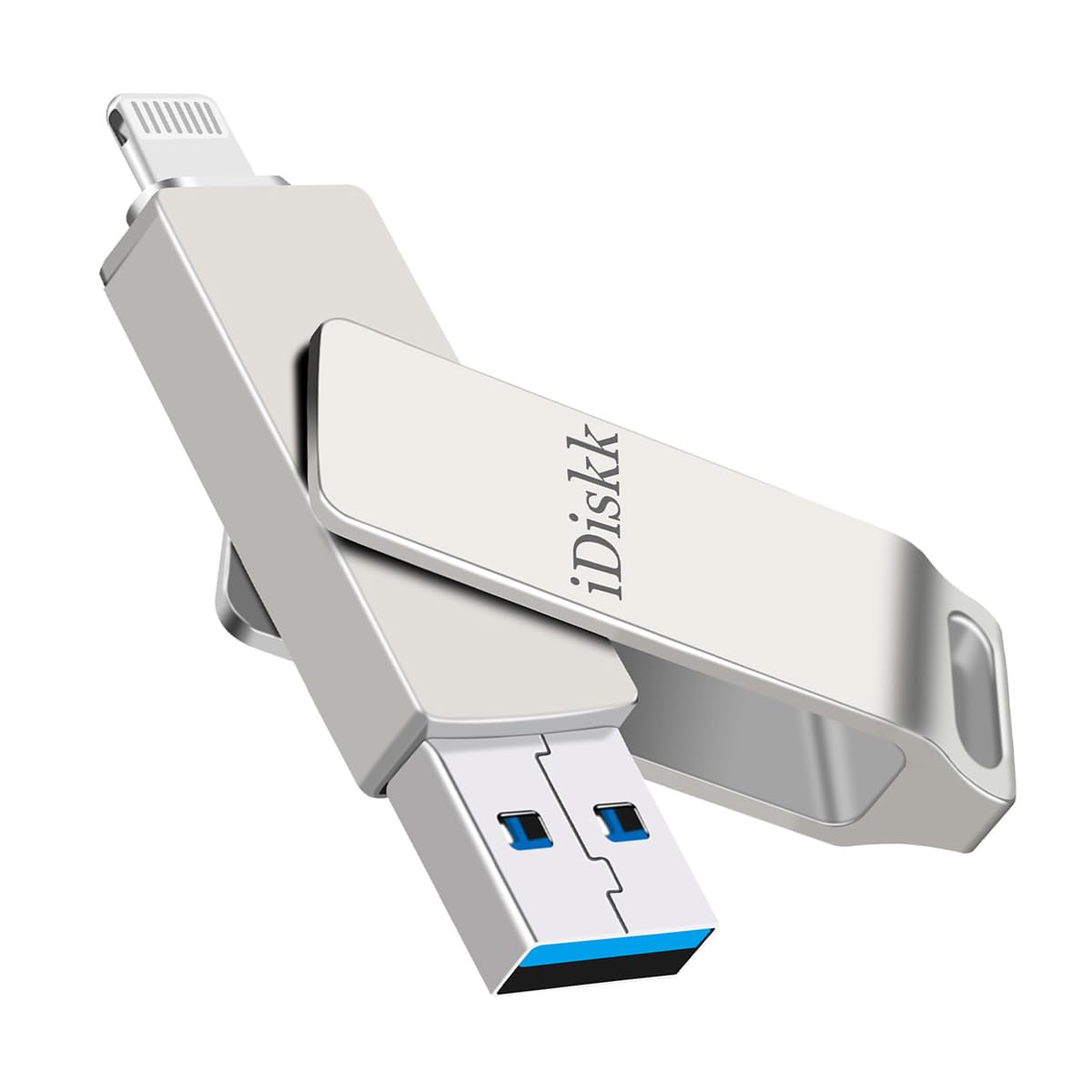 Idiskk 512Gb Mfi Certified,Flash Drive For Iphone, Photos And Videos Iphone Usb Storage,Photo Stick,For Computer Photo Storage Stick Lightning Ipad, Mac/Pc Flashdrive For Your Iphone (Auto Backup)