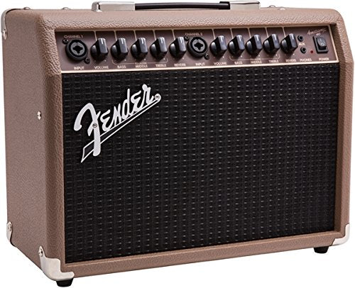 Fender Acoustasonic 40 Acoustic Guitar Amplifier Bundle With Instrument Cable, Picks, And Austin Bazaar Polishing Cloth