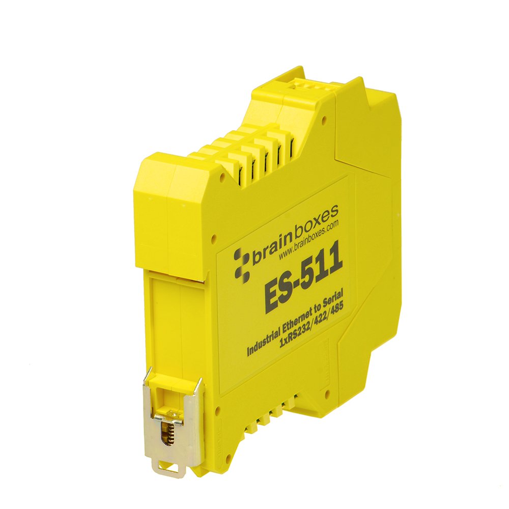 Brainboxes Device Server   10Mb Lan, 100Mb Lan, Rs 232, Rs 422, Rs 485 (Es 511)