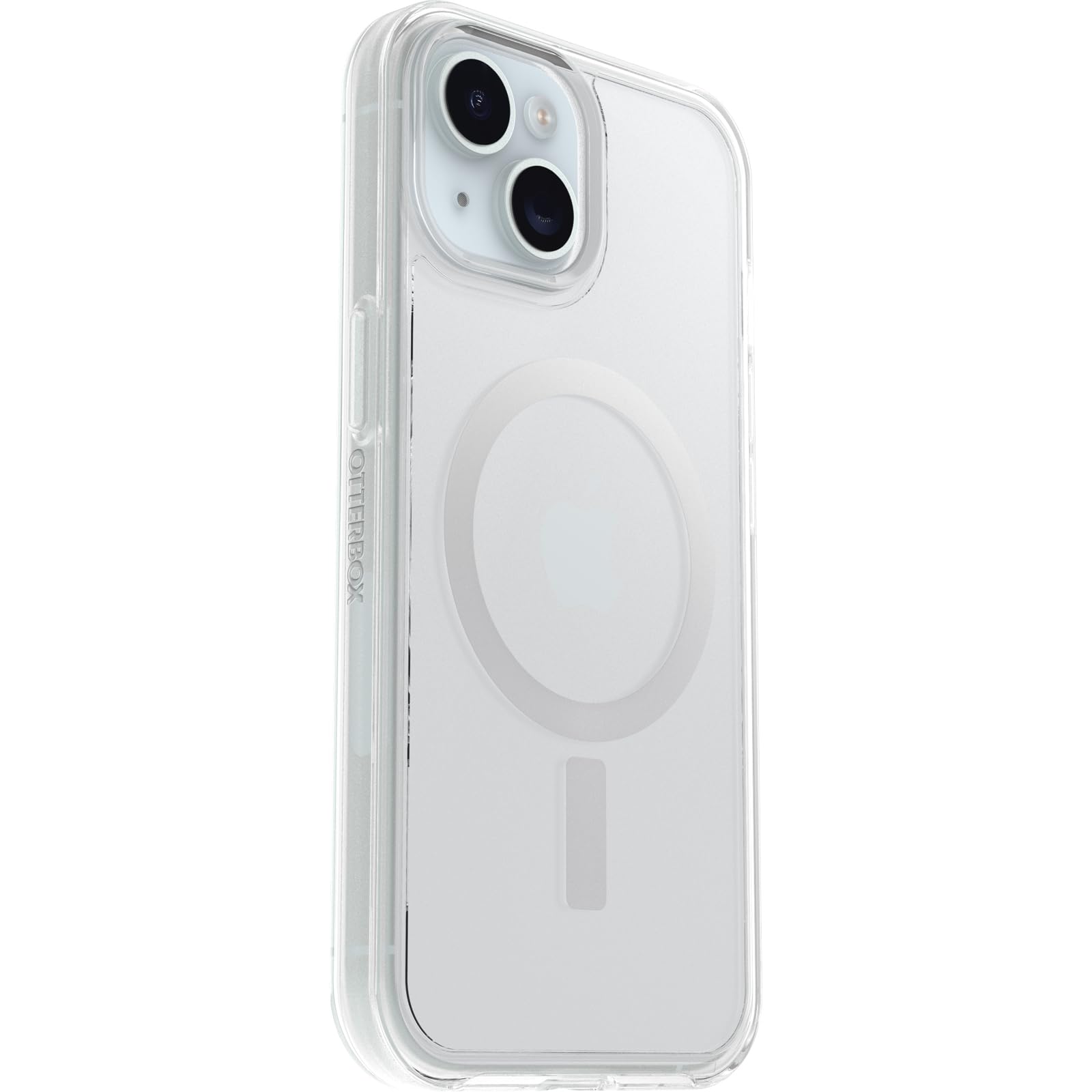 Otterbox Iphone 15, Iphone 14, And Iphone 13 Symmetry Series Clear Case (Clear), Snaps To Magsafe, Ultra Sleek, Raised Edges Pro