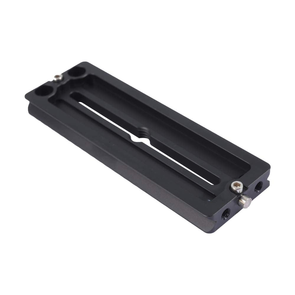 120Mm Multipurpose Metal Camera Quick Release Plate Compatible With Rrs / Arca-Swiss Ball Head Of As Standard Interface