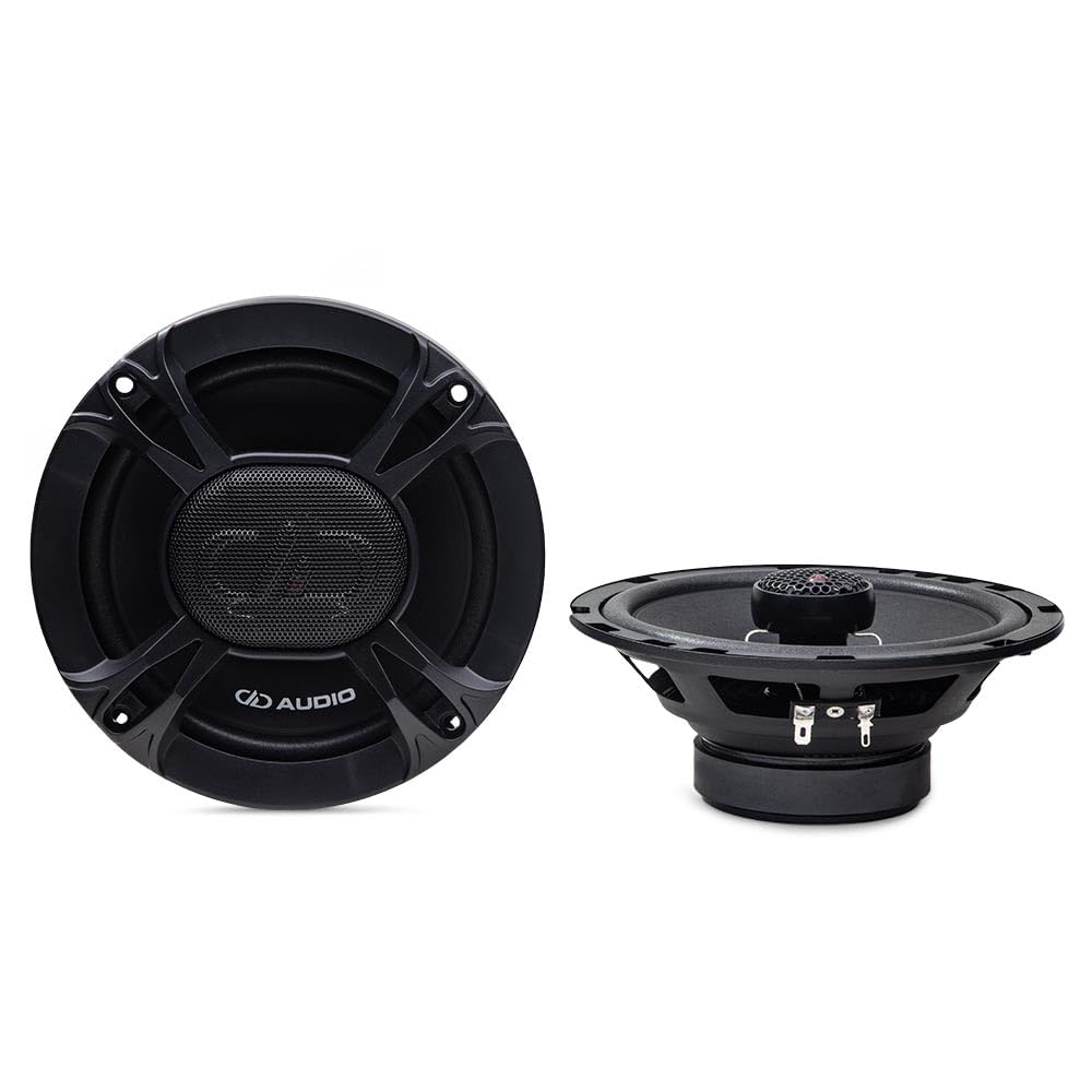 DD Audio E-X6.5B 6.5 125W 2-Way Coaxial Speakers