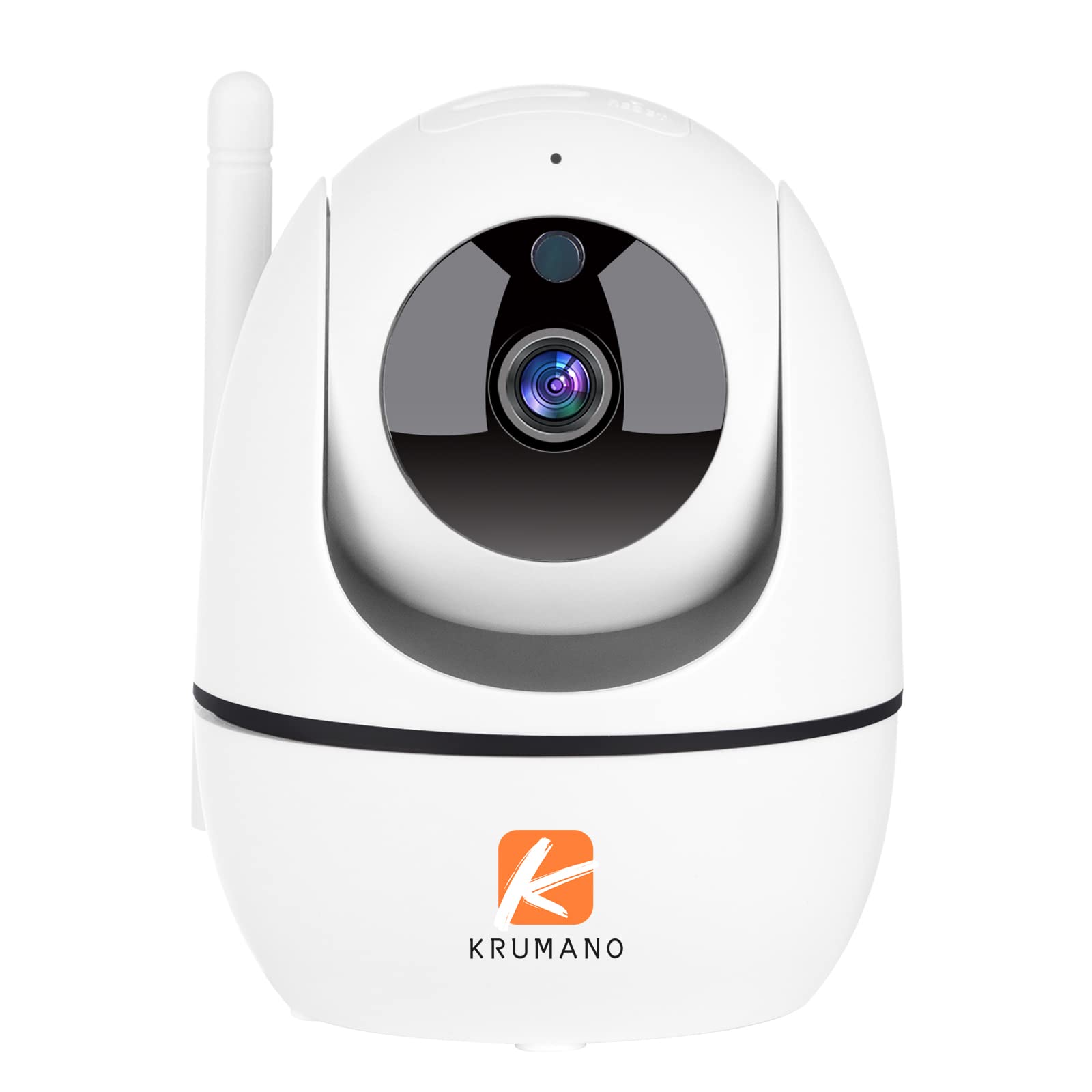 Krumano Indoor Security Camera, 5Mp Super Hd 5Ghz Wifi Camera For Home Security, Pan/Tilt Wireless Pet Dog Baby Camera With Phon