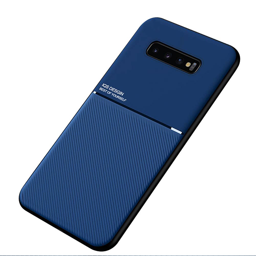 Kepuch Mowen Case Cover Bumper Built In Metal Plate For Samsung Galaxy S10   Blue
