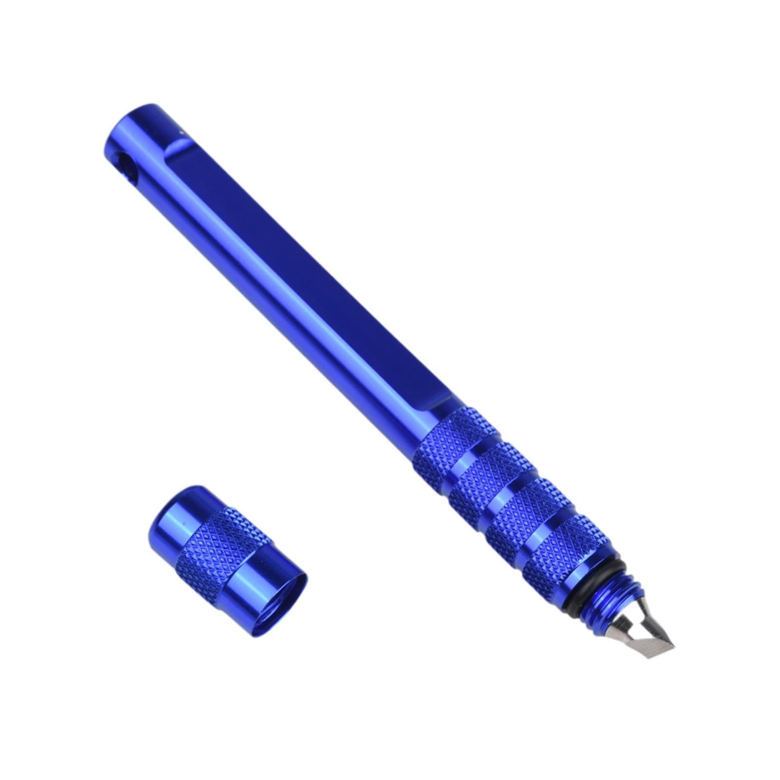 Merishopp Club Cleaning Tool Non Slip Stable Multipurpose Universal Groove Sharpening Tool Blue