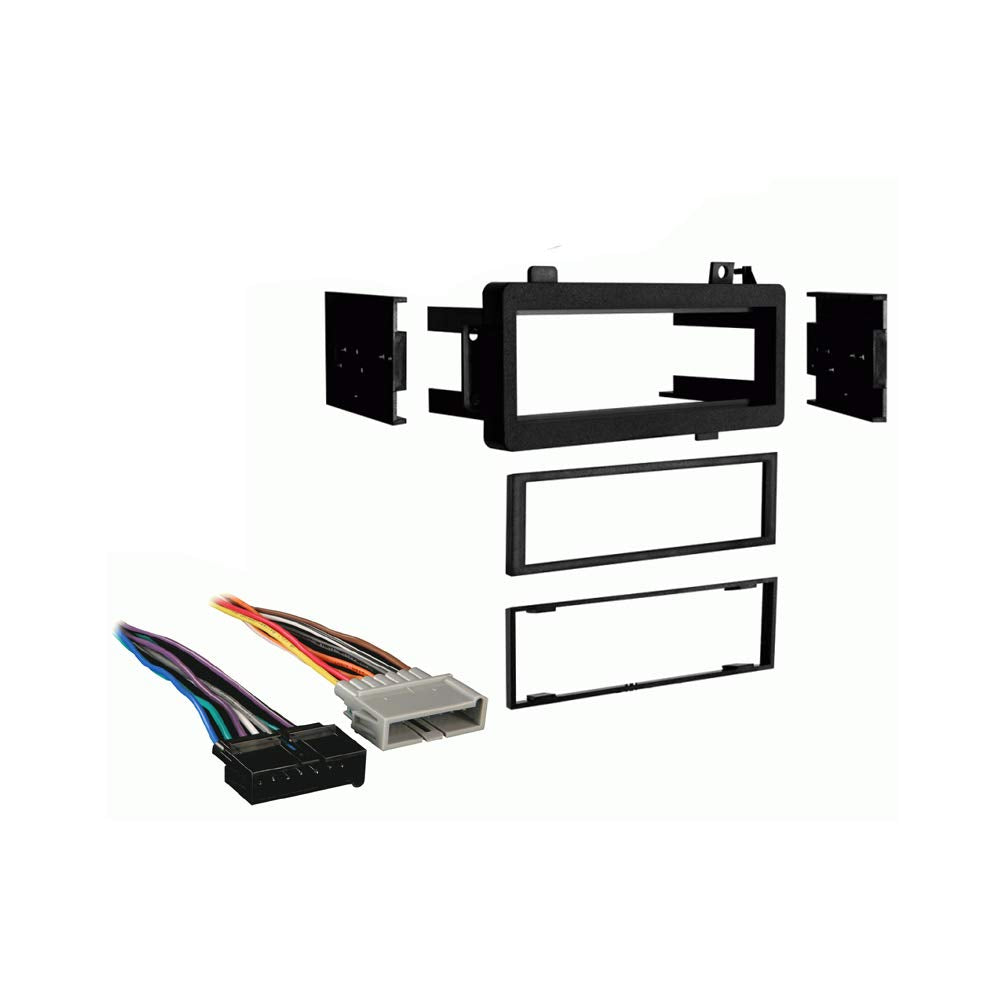 Harmony Audio Compatible With Dodge Dakota 1987 2000 Single Din Stereo Harness Radio Install Dash Kit Package