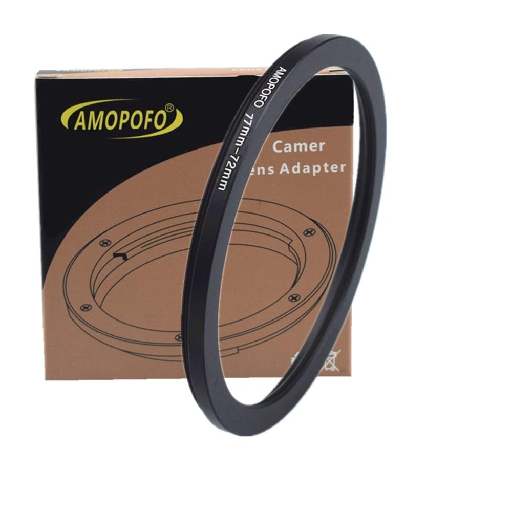 77Mm To 72Mm Camera Filter Ring /77Mm To 72Mm Step Down Ring Filter Adapter For 72Mm Uv,Nd,Cpl,Metal Step Up Ring