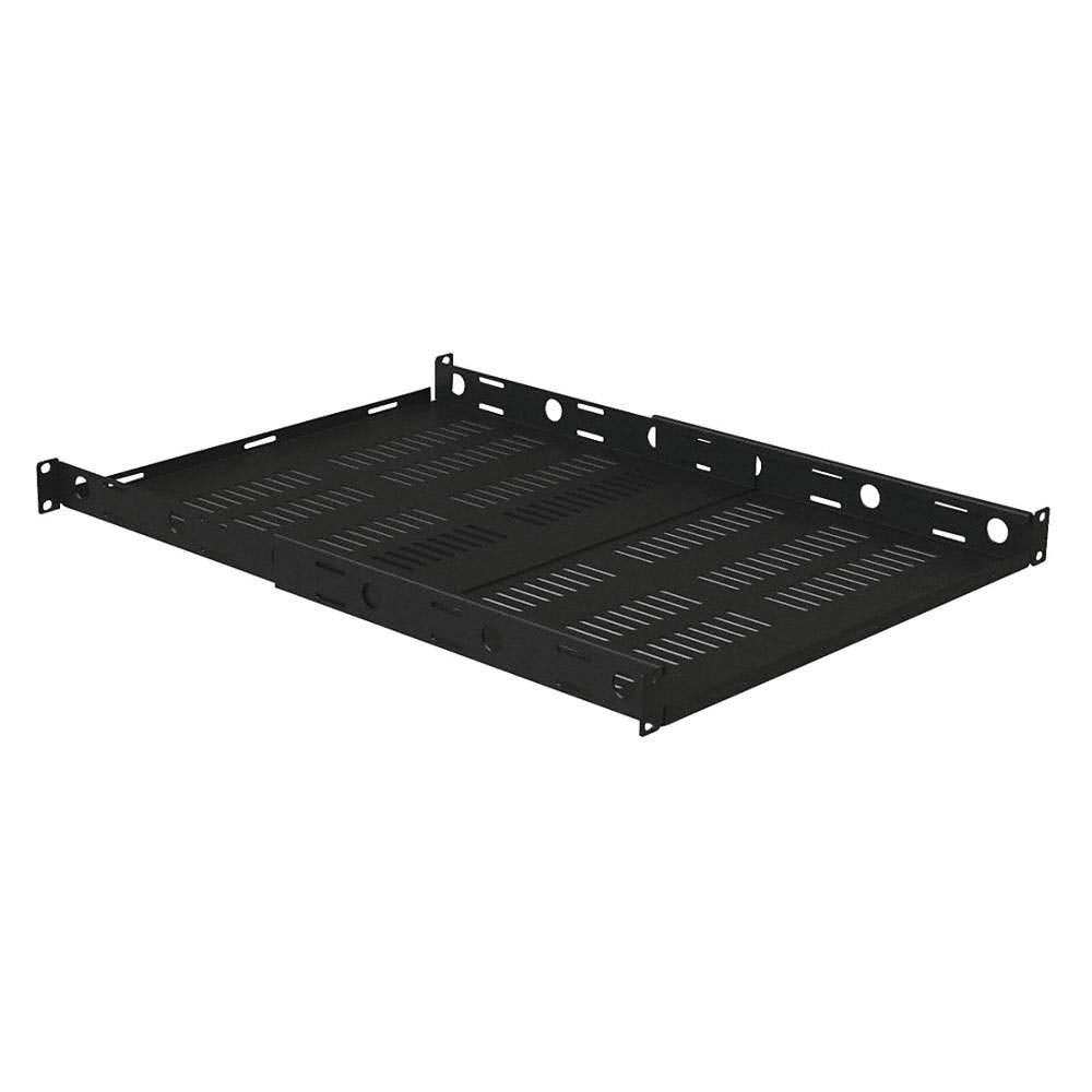 Vmp Vented Adjustable Four Post Rack Shelf, 1 Unit (Er S1U4P)