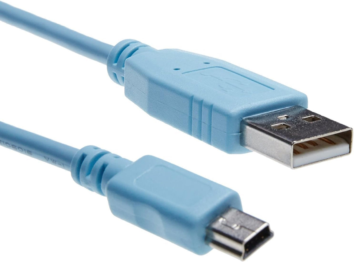 Riteav   Usb Console Cable (Compatible With Cisco Cab Console Usb), 6Ft In Length, Usb Type A To Usb Type Mini B, Rollover Conso