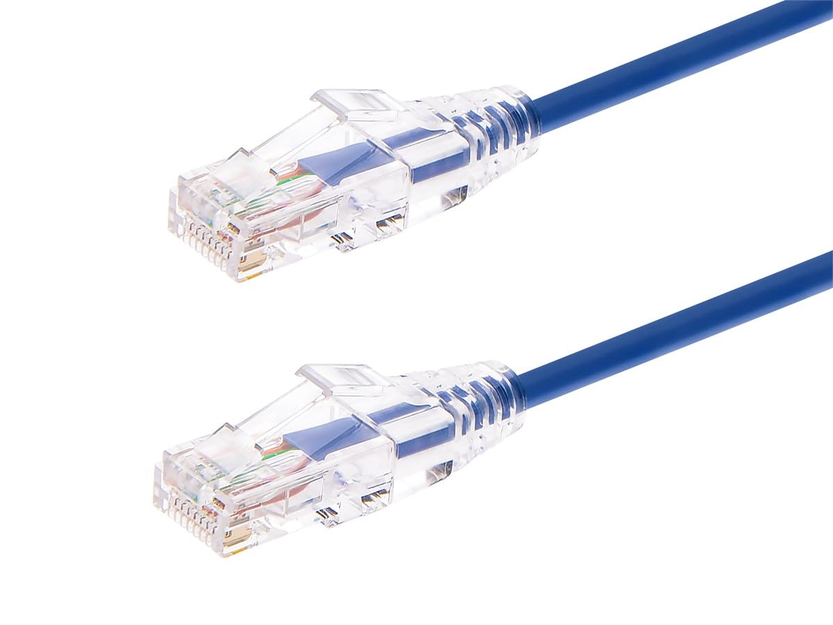 Slimrun  Cat6 Utp Cable-10Ft Blue