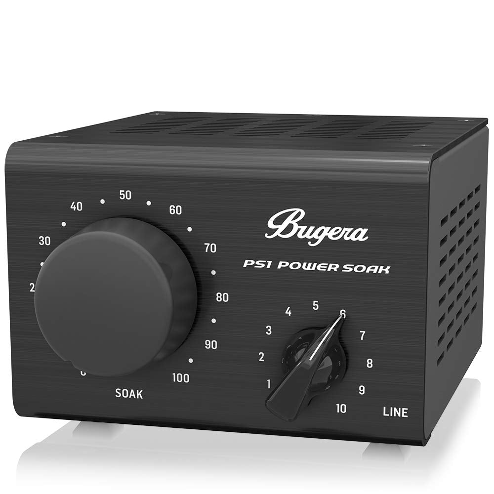 Bugera Power Soak Ps1 Passive 100 Watt Power Attenuator For Guitar And Bass Amplifiers With Emulated Mic Output