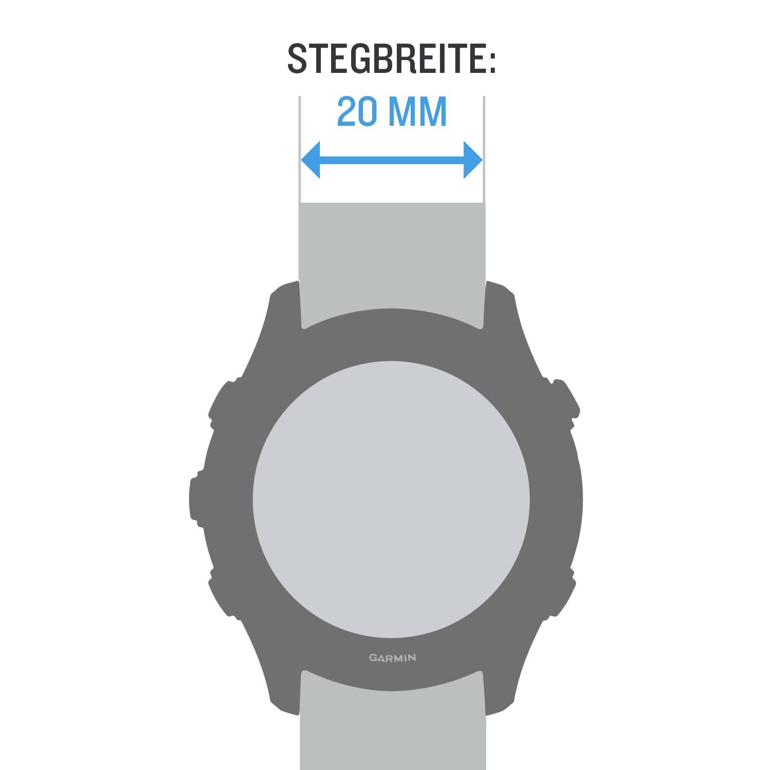 Garmin Approach S12 Replacement Band, White