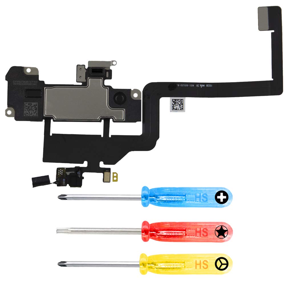 Mmobiel Earpiece Speaker Compatible With Iphone 11 2019   Earspeaker/Ear Piece Replacement   Incl. Proximity Sensor And Screwdri