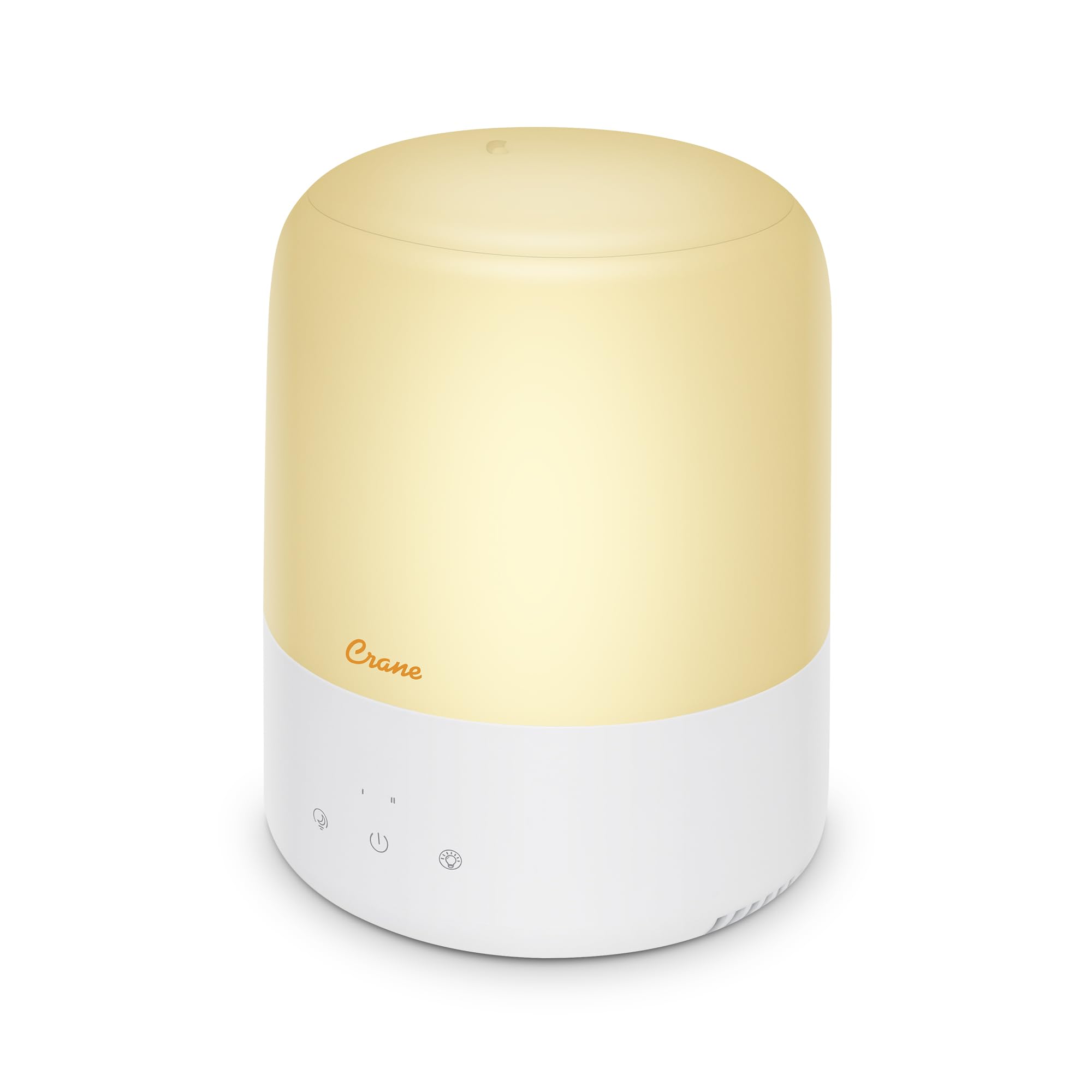 Crane Ultra Quiet 3 In 1 Humidifier, Essential Oil Aroma Diffuser & Soothing Sleep Light   Compact 0.5 Gallon Capacity With Adju
