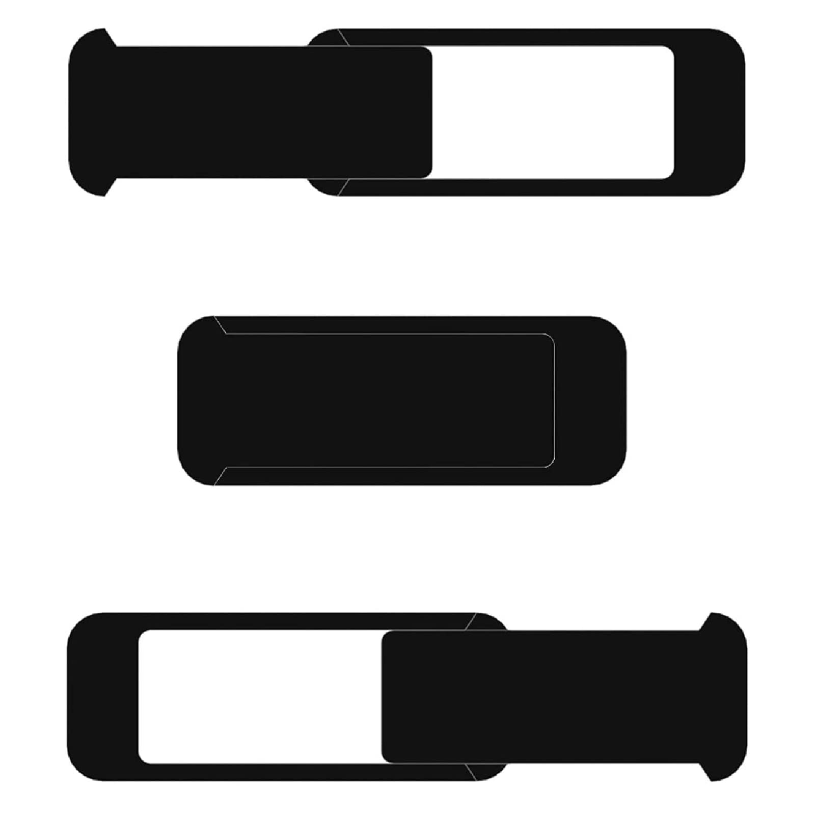 Shinyfx Webcam Cover Slide, Privacy Security Cover, Large Size For Laptop Desktop Pc Web Camera, Ultra Thin Privacy Shelter From