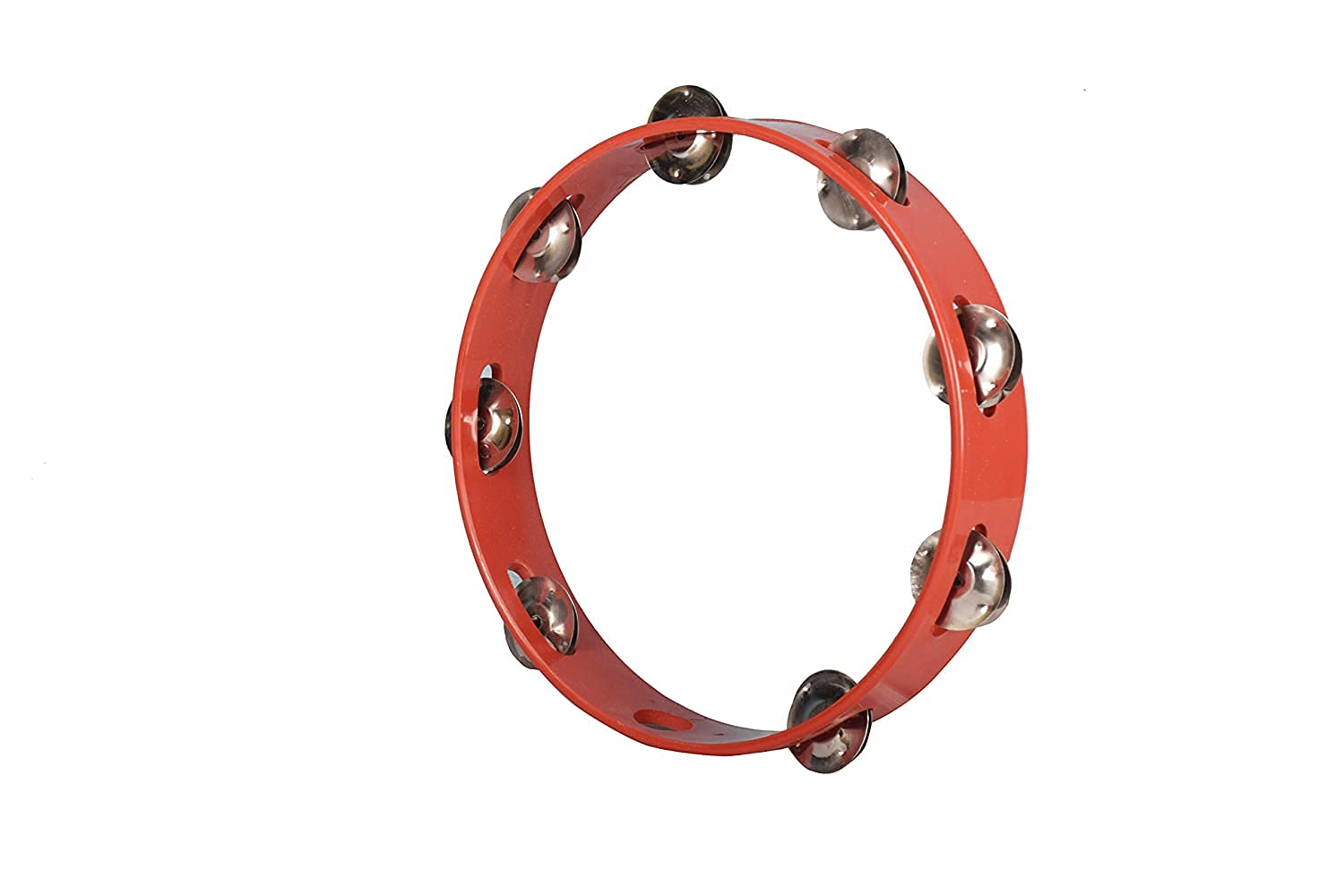 Tambourine, 10 inch (without head), Red