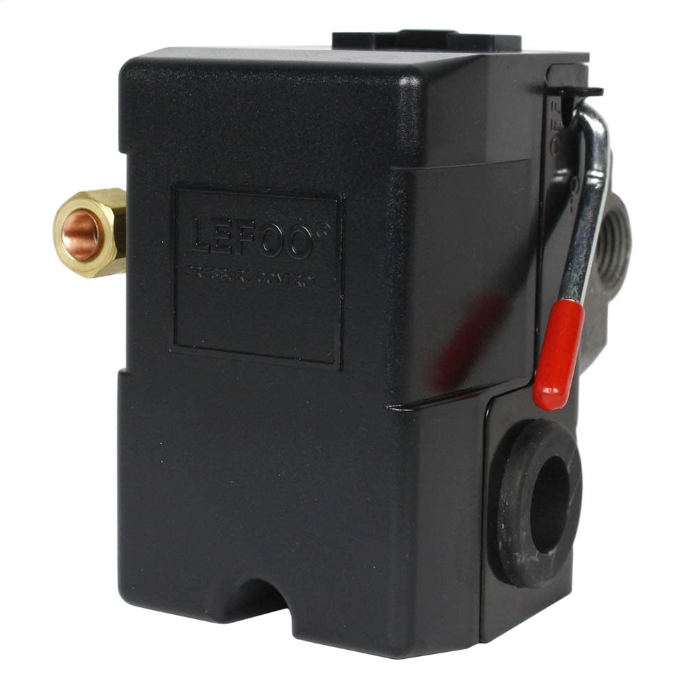 Heavy Duty 4Port 26 Amp Air Compressor Pressure Switch Control Valve 140 175 Psi