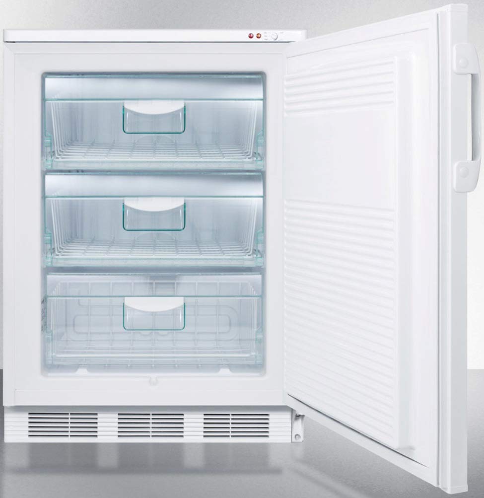 Summit Vt65Mlmed Upright Freezer, White