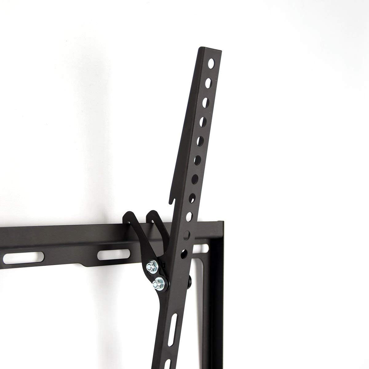 Rhino Brackets Tilt Tv Mount For 32 55 Inch Led, Lcd And Plasma Tv, Tv Wall Mount Bracket Up To Vesa 400X400Mm And 100 Lbs Loadi