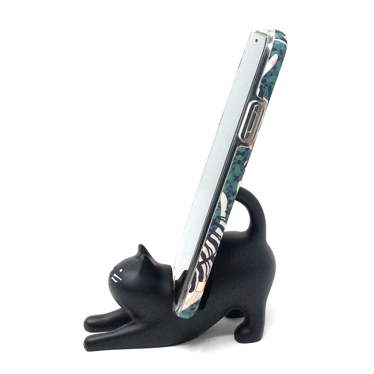 Allydrew Cute Kitty Hands Free Phone Stand, Black