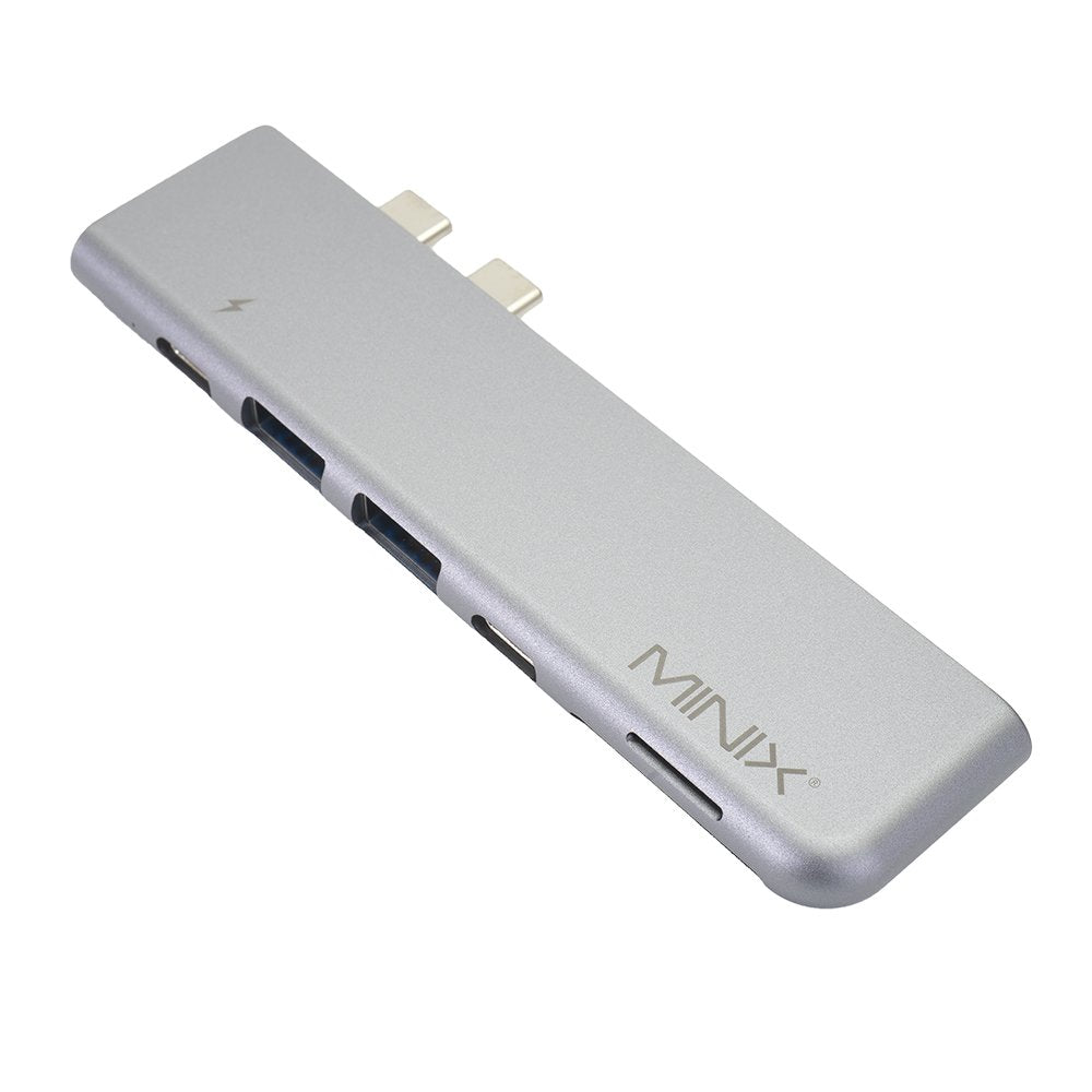 MINIX Accessory NEO CDGR USBC Multiport Adapter w HDMI Output for MacBook