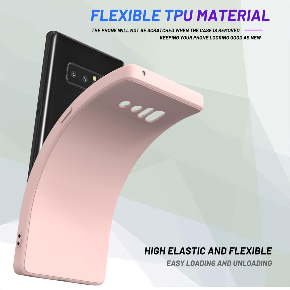 Wogroo For Samsung Galaxy Note 8 Case Pink, Scratch Resistant With Soft Touch, Slim Thin Phone Cover For Samsung Galaxy Note 8