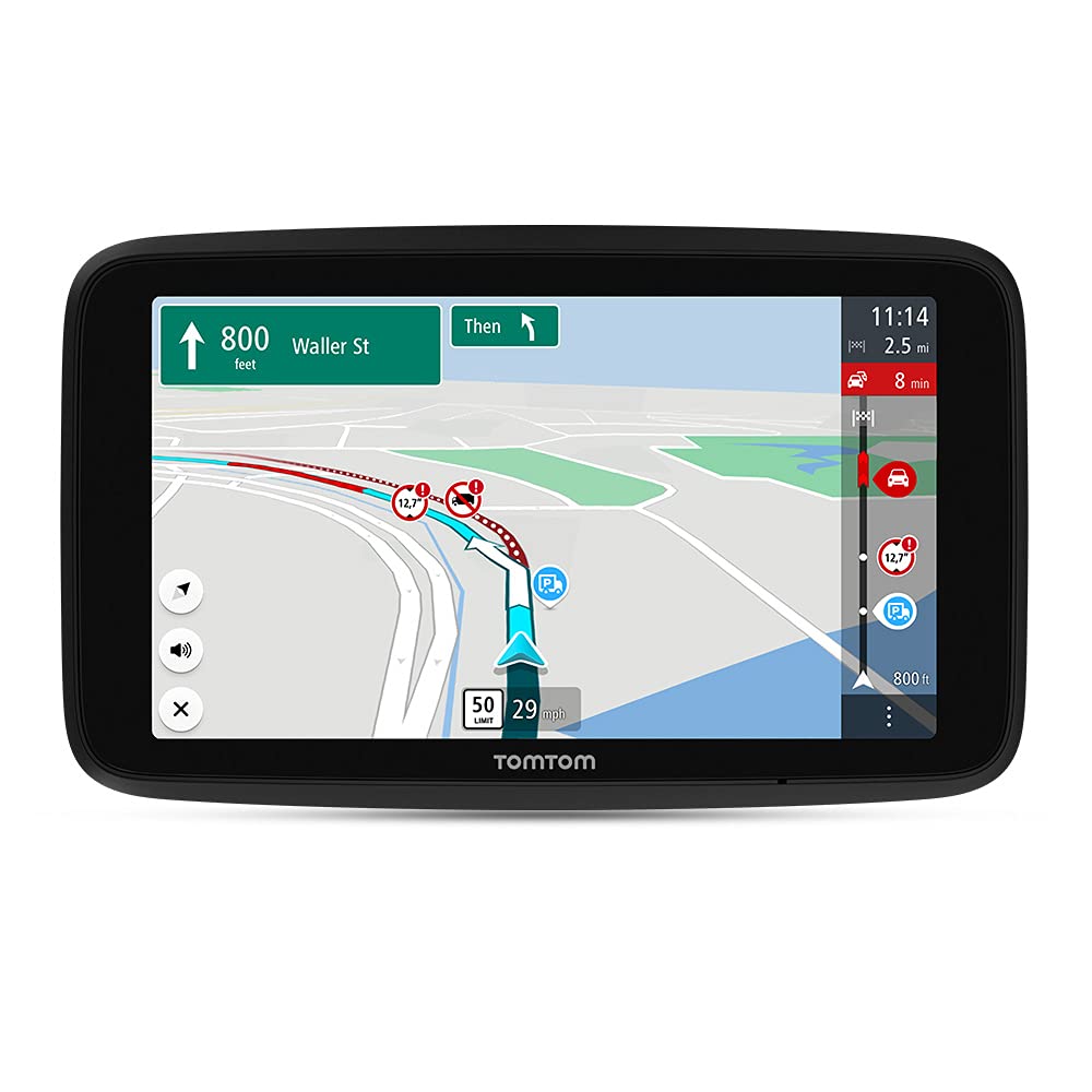 Tomtom Truck Gps Go Expert, 7 Inch Hd Screen, With Custom Truck Routing And Pois, Traffic Congestion Thanks To Tomtom Traffic, W