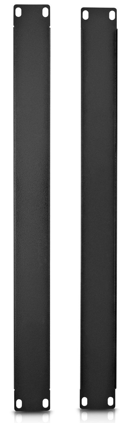 V7 Rmblank1U10 1N Rack 1U Blank Panel   10 Pack,Black