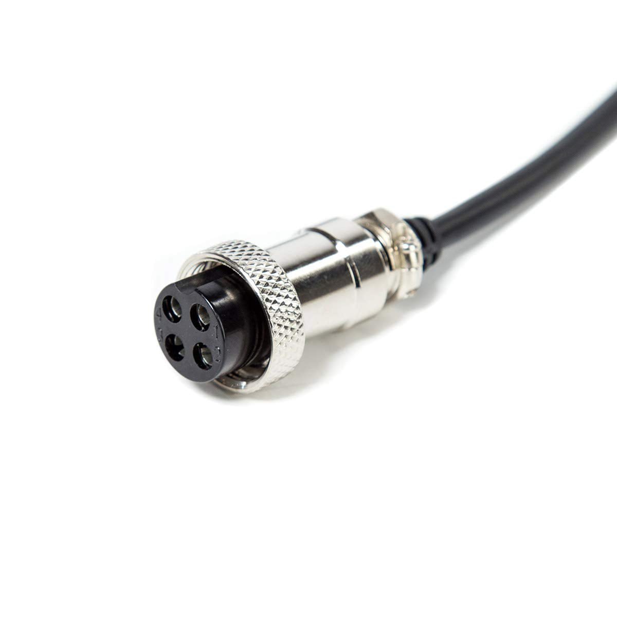 Luiton Microphone 4 Pin Noise Canceling Cb Radio Mic For Cobra/Uniden/Workman/Midland/Galaxy (2 Pack)