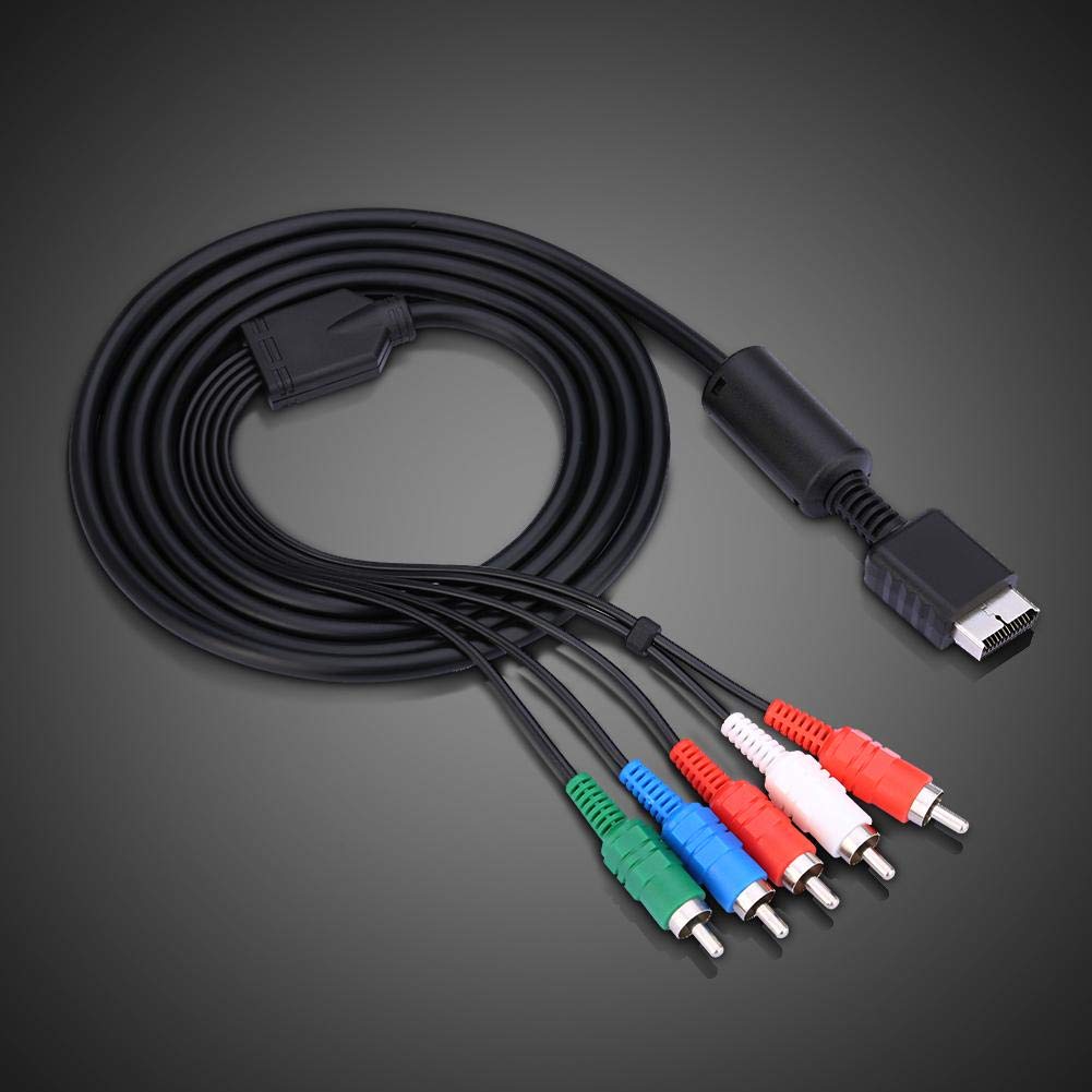Diydeg Audio Cables, Av Multi Out Video Cable, Audio Cable For Ps2 Connect To Hdtv Or Edtv For Sony Ps2 Ps3