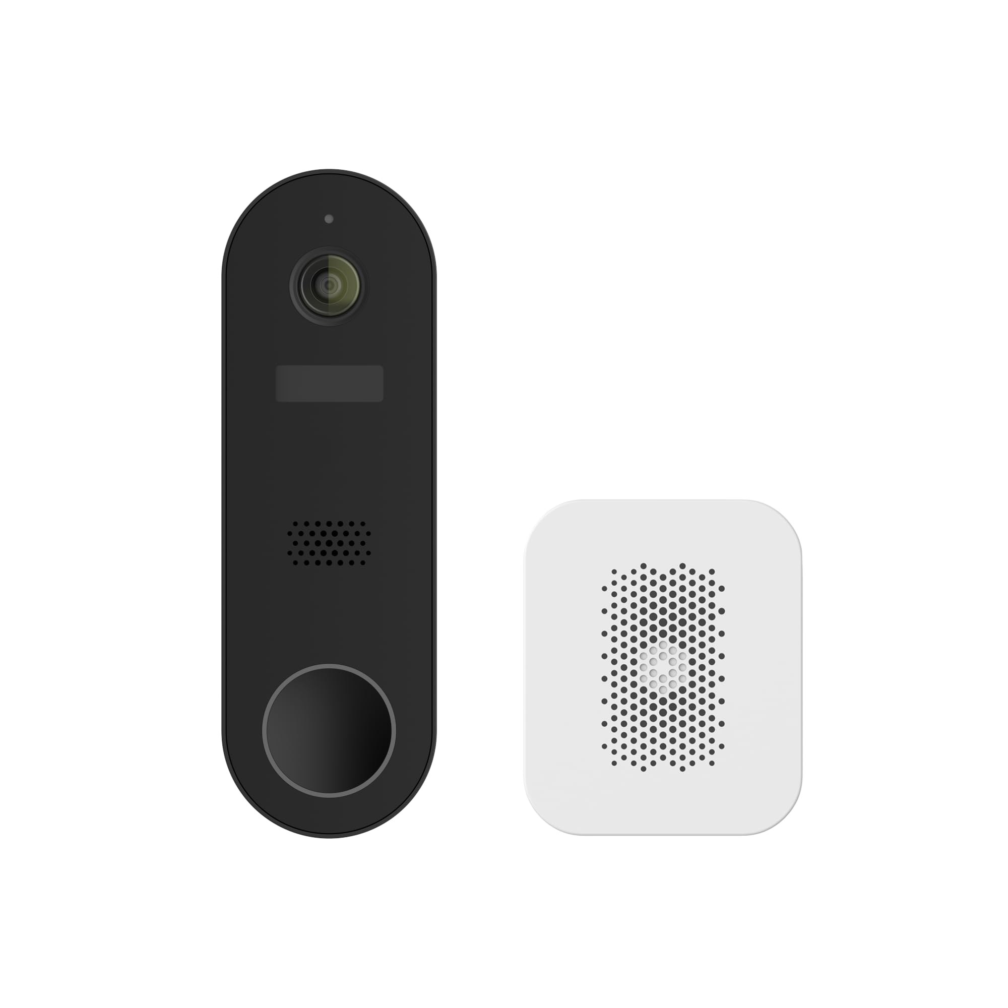 Luna Doorbell Camera Wireless, AI Human/Package Detection, Instant Alerts, Night Vision, 2-Way Audio, Battery/Wired Powered, Clo
