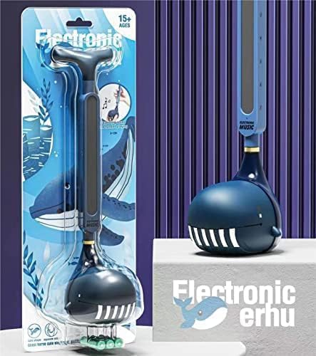 Electronic Musical Instrument, Portable Electric Digital Music Synthesizer Cool Stuff Fun Gifts (Blue Whale)