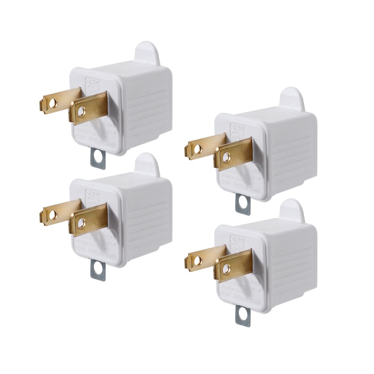 Teninyu Grounded Adapter 3 Prong To 2 Prong Outlet Converter   3 Pin To 2 Pin Plug Socket Adapter Extension For Electrical Cord,
