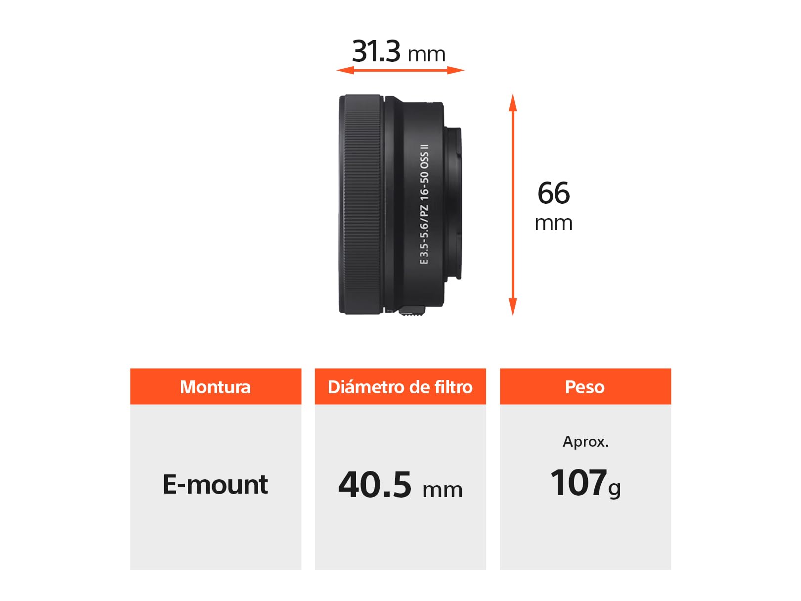 Sony E Pz 16-50 Mm F3.5-5.6 Oss Ii