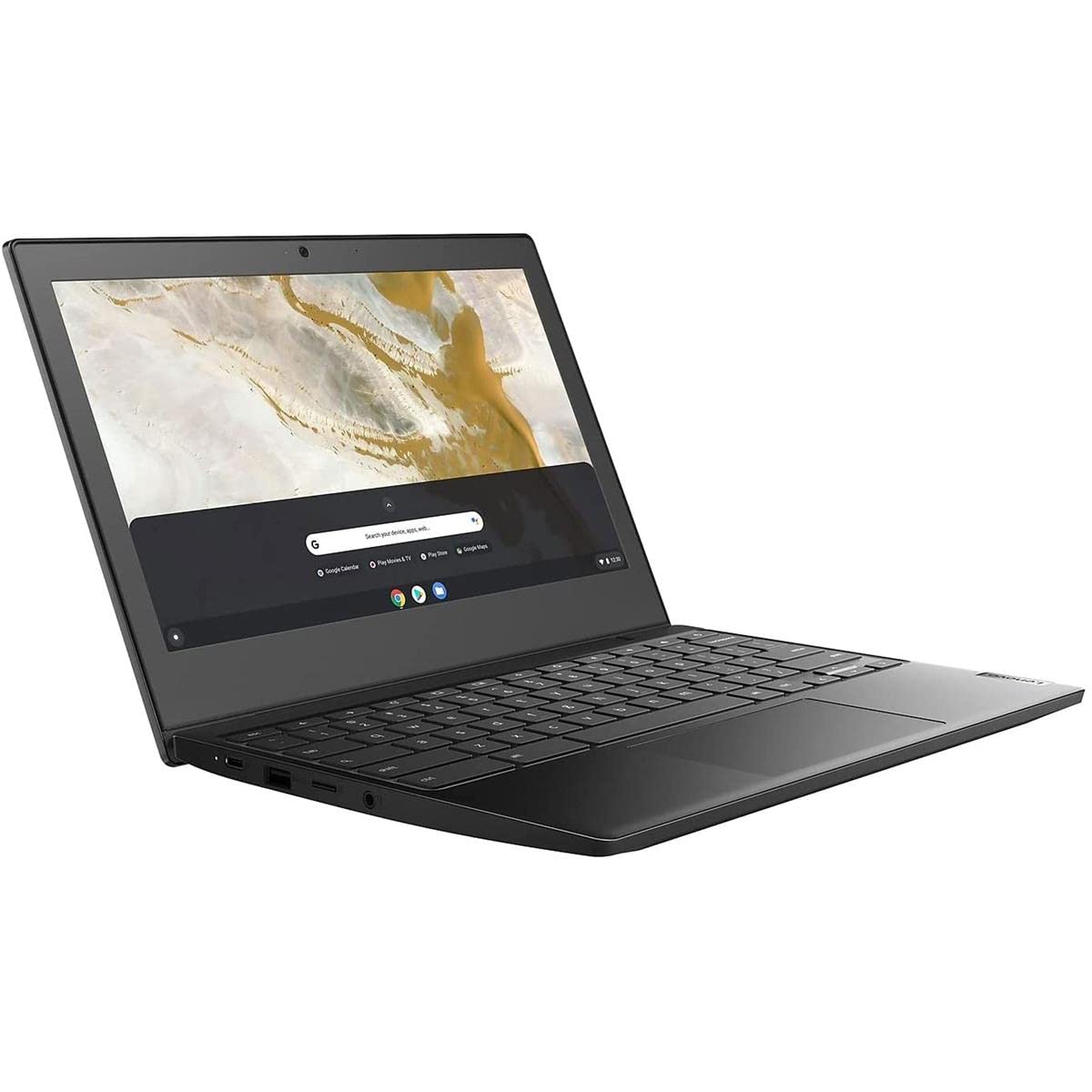 Lenovo Ideapad 11.6 Hd Intel N4020 4Gb Ram 32Gb Emmc Webcam Bt Chrome Os, Black (82Ba0000Us)