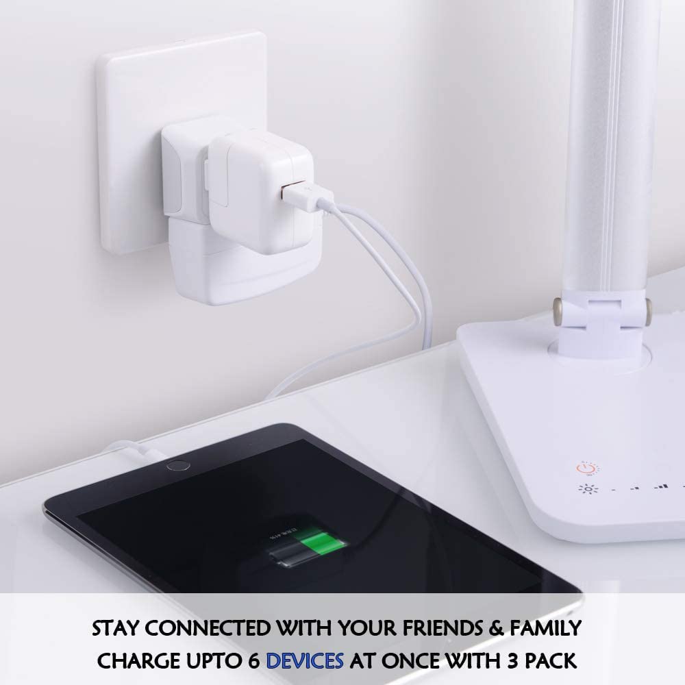 Ceptics Belgium, Finland, Spain Travel Adapter Plug   Type E/F   European   2 In 1   Light Weight   Perfect For Cell Phones, Cha