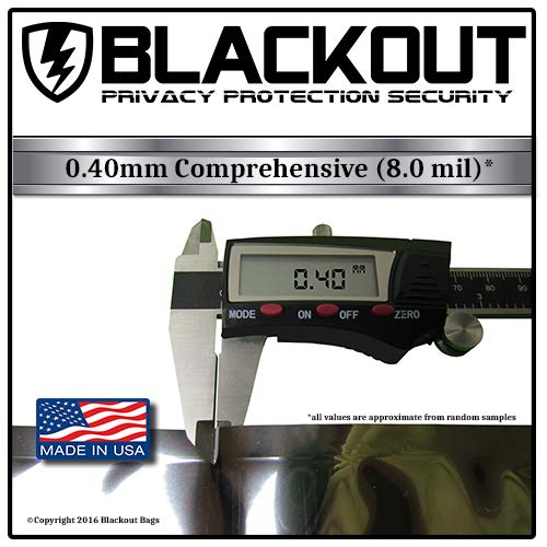 Blackout Faraday Cage Emp Bags Premium Ultra Thick 20Pc Prepping Kit Laptops Tablets Smartphones Hard Drives