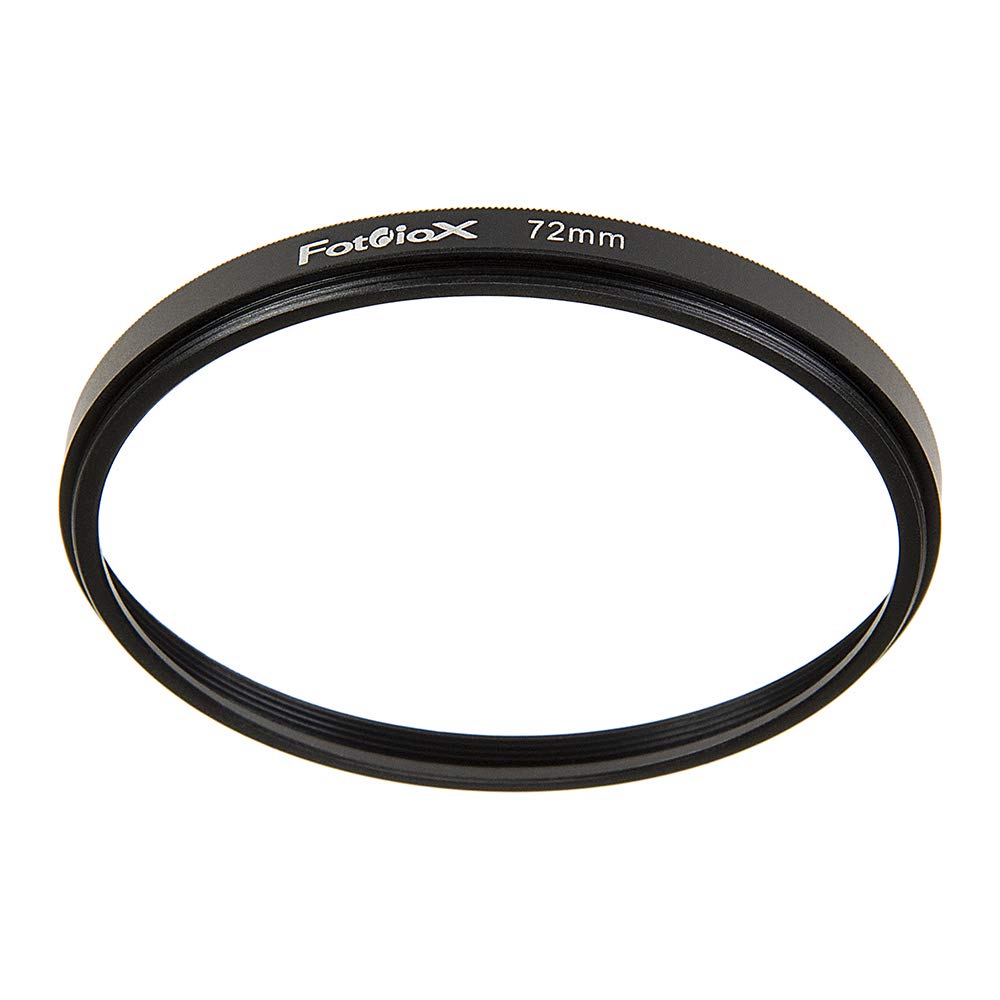 Fotodiox Metal Spacing Ring, Anodized Black 72-72Mm