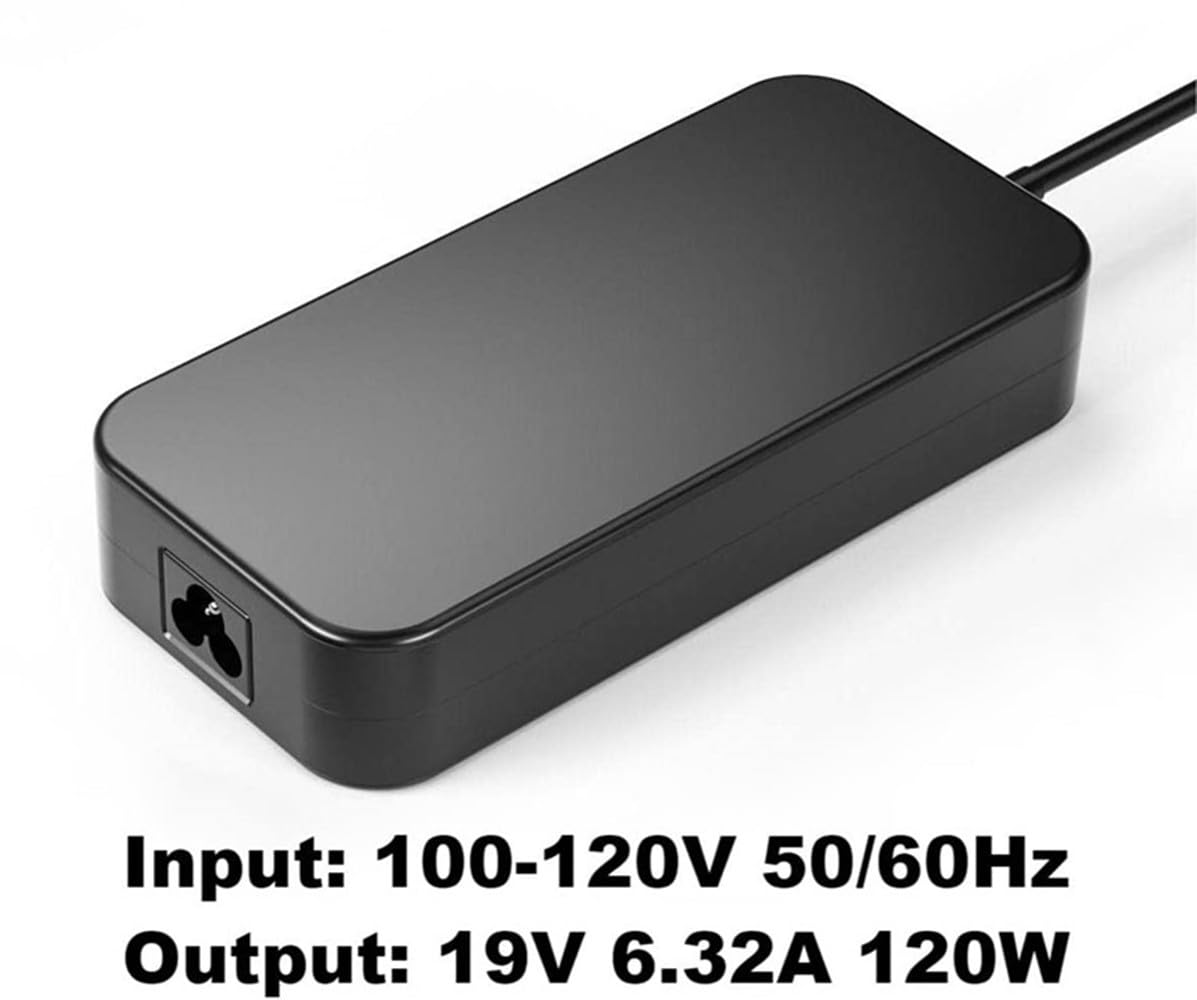 Hnhtkj 120W Ac Charger Fit For Asus Rog Gl552Vw Gl552V Gl551J Gl551Jw Laptop, Pa-1121-28 19V 6.32A Ac Adapter Power Supply