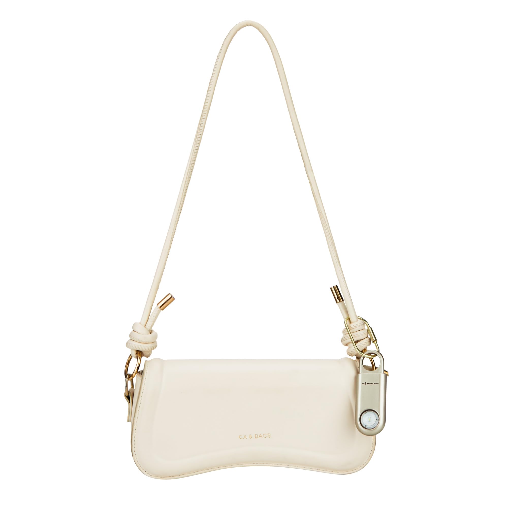 130Db Personal Safety Alarm Strobe Light. Loud Sound Keychain Siren With Carabiner For Women, School Children, Night Runners, Hi