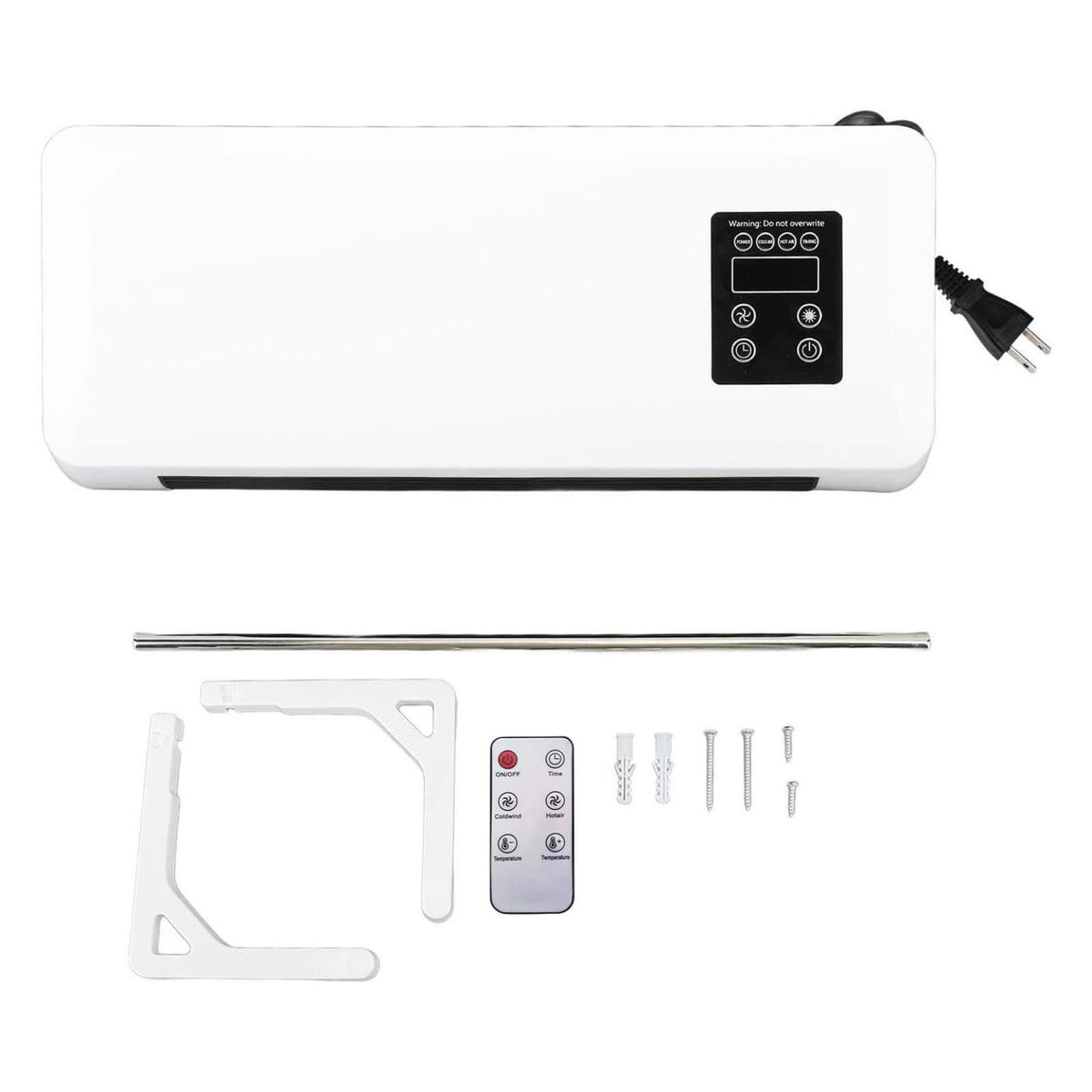 Ductless Portable Air Conditioners No Windows Needed, 3 In 1 Wall Mounted Air Conditioner With Remote Control For Indoor Use, Su