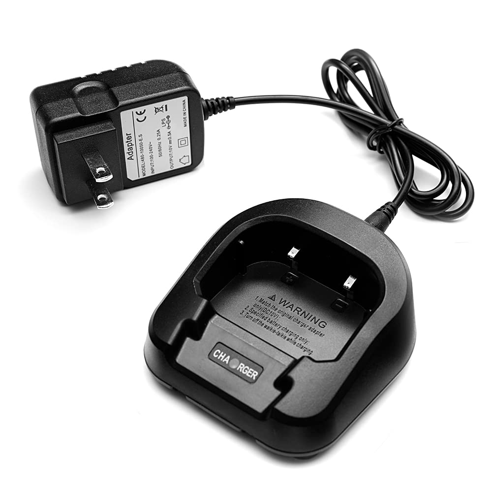 Baofeng Original Desktop Charger for Baofeng Radio UV-82/ UV-82L - Black