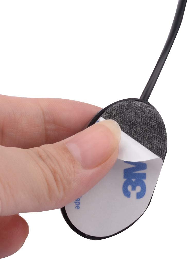 Fingerlakes Mic 2.5Mm External Microphone Assembly For Car Vehicle Head Unit Bluetooth Enabled Audio Stereo Radio Receiver Gps D