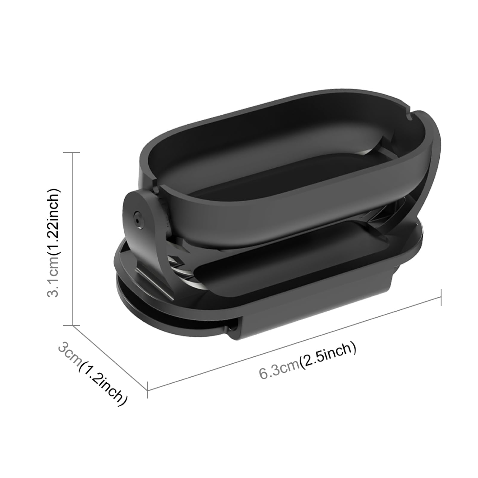 Puluz Sports Camera Magnetic Protective Fixed Bezel Cap Clip For Insta360 Go3/ Go 3S Clamp Quick Release Mount Baseball Hat Clip Mount Camera Accessory