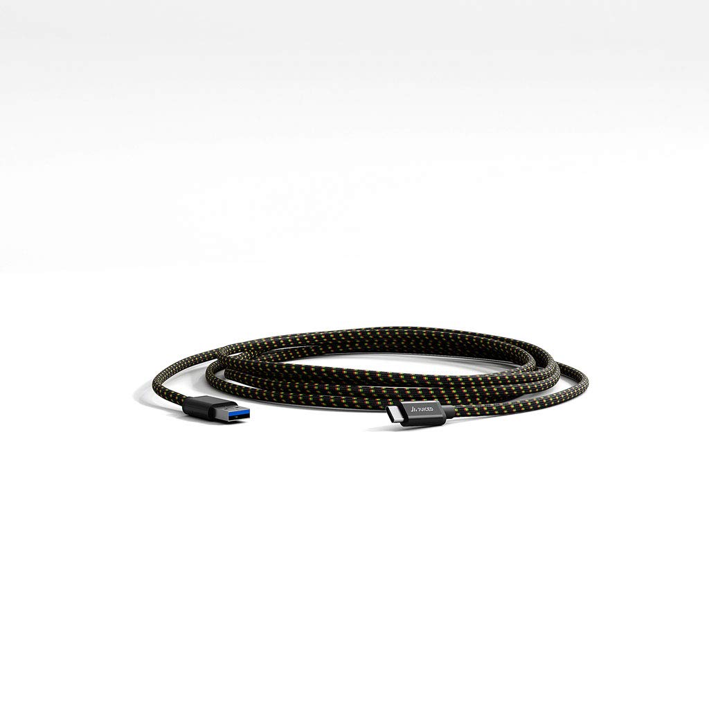 Juiced Systems Usb C To Usb A 10 Gbps Usb 3.2 Gen 2 Data Power Cable | 2 Meter 6.5 Ft Length | Fast Charging With Quick Data Transfers