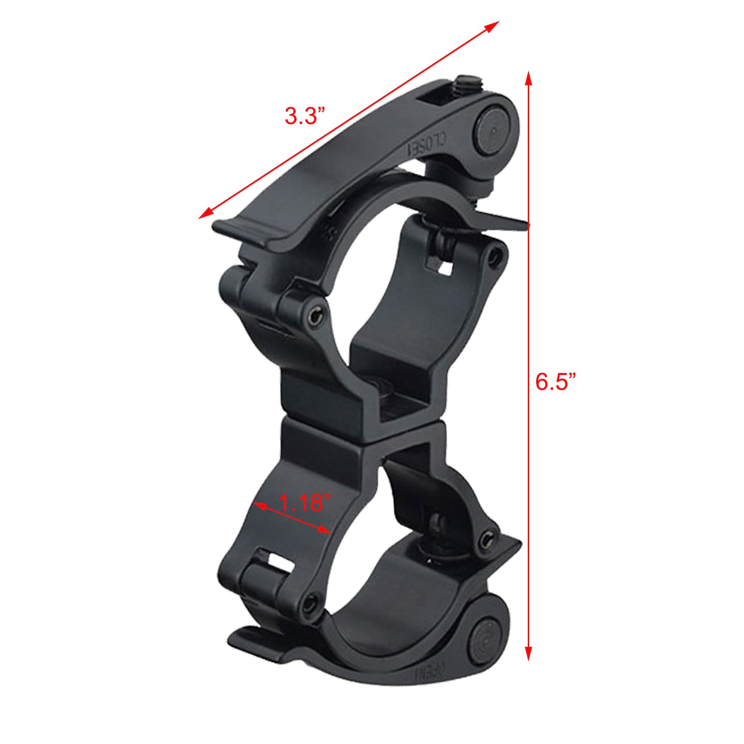 Lighting Truss Swivel Coupler Clamp Fit F34 1.88 2 Inch Pipe Heavy Duty Aluminum Alloy 220 Lbs For Dj Stage Lighting Quick Relea
