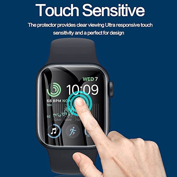 Compatible For Amaztim M2 Smart Watch Screen Protector, Lamshaw [6 Pack] Full Coverage Tpu Clear Film Compatible For Amaztim M2