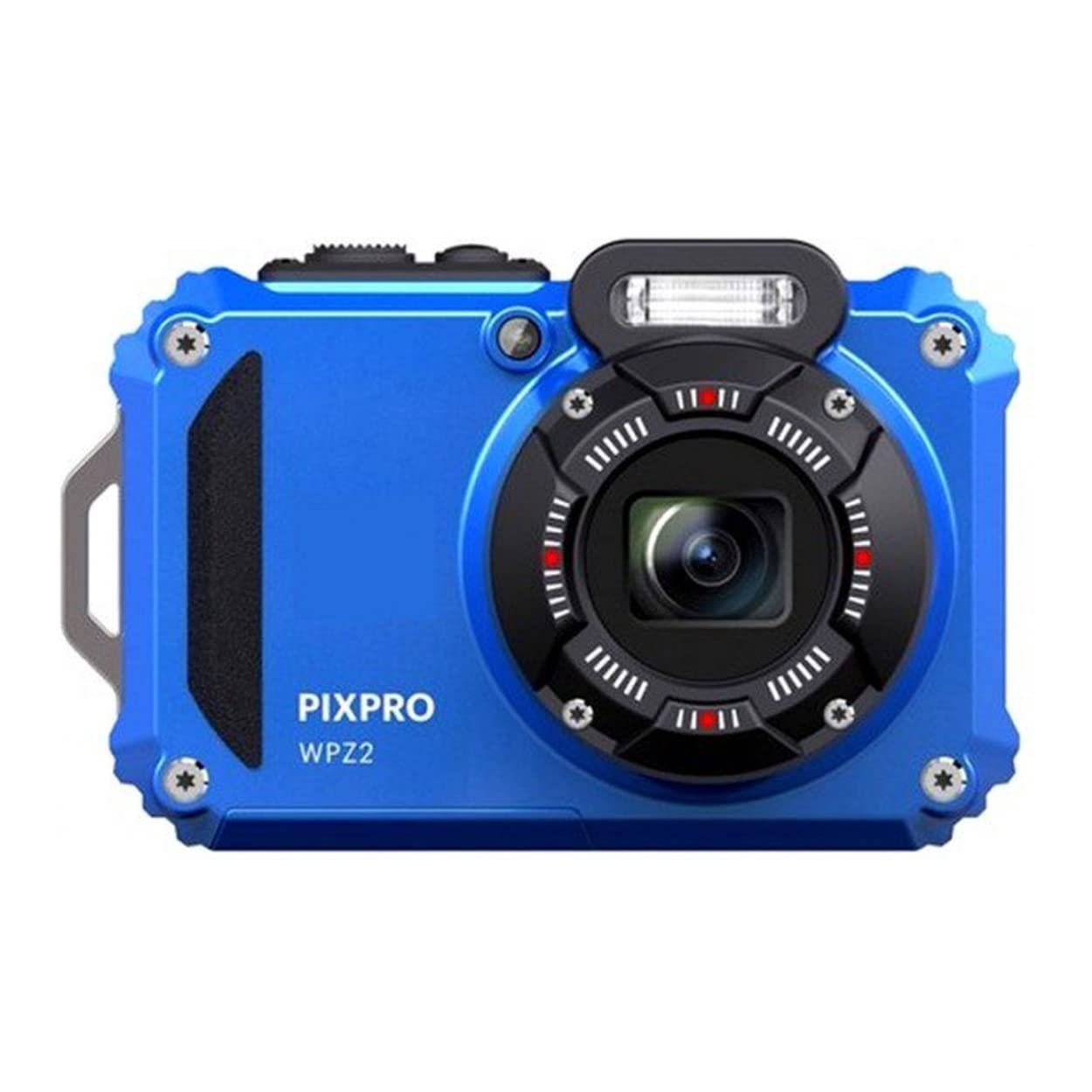Kodak Pixpro Wpz2 Rugged Waterproof 16Mp Digital Camera With 4X Optical Zoom (Blue) Bundle With Koah Nostrand Gadget Bag, Floati