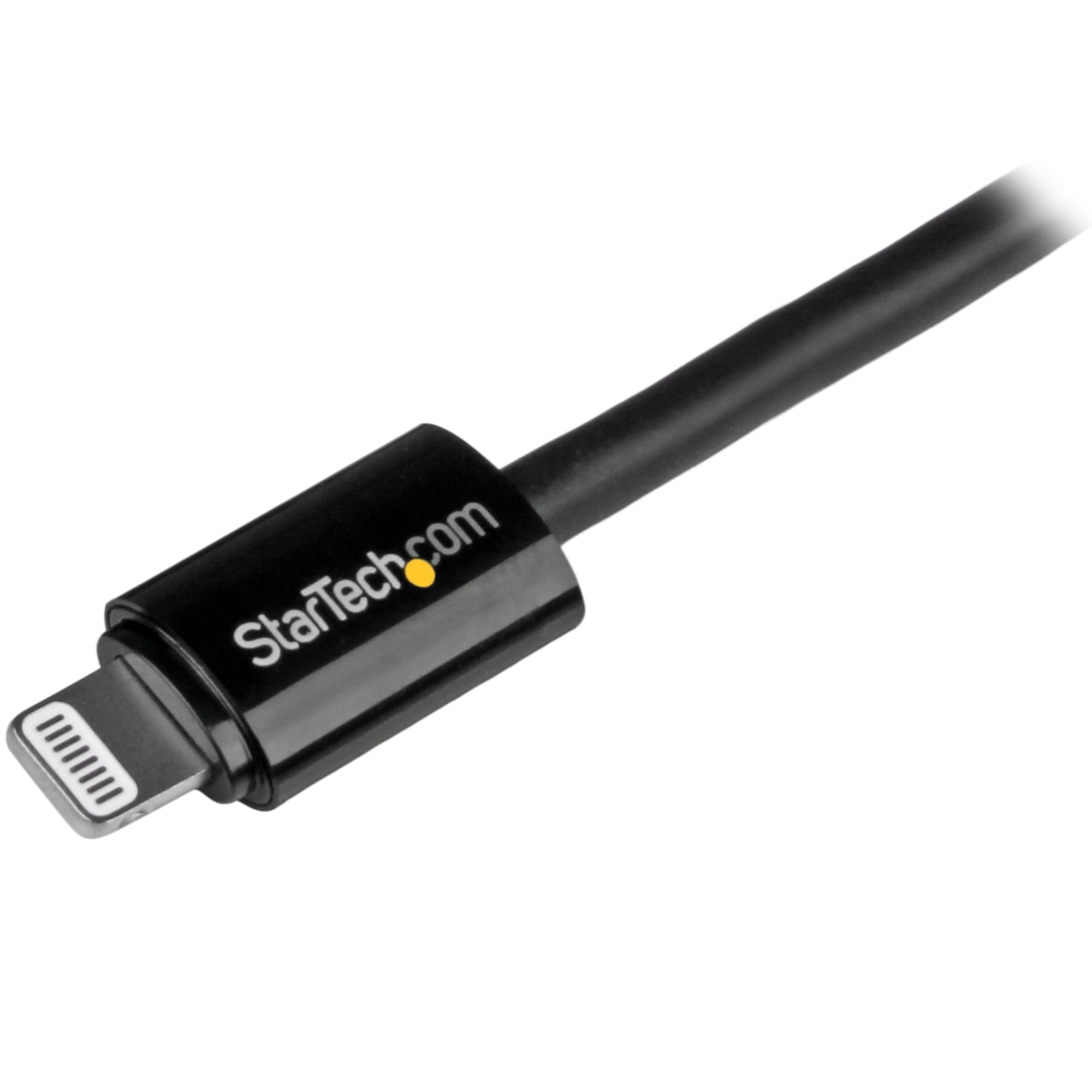 Startech.Com 3M (10Ft) Long Black Apple    8 Pin Lightning Connector To Usb Cable For Iphone / Ipod / Ipad   Charge And Sync Cab