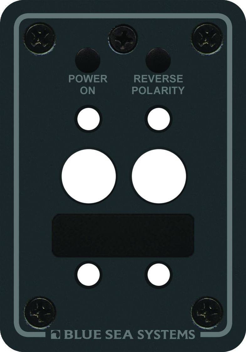 Blue Sea Systems 8173 A Series Double Blank Mounting Panel